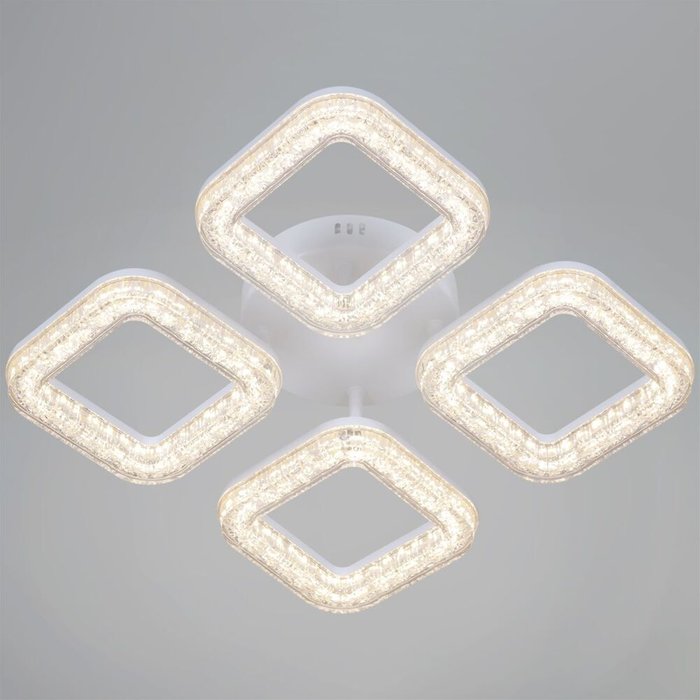 Потолочный светильник 98290-0.3-04 WH (акрил, цвет прозрачный) - лучшие Потолочные светильники в INMYROOM