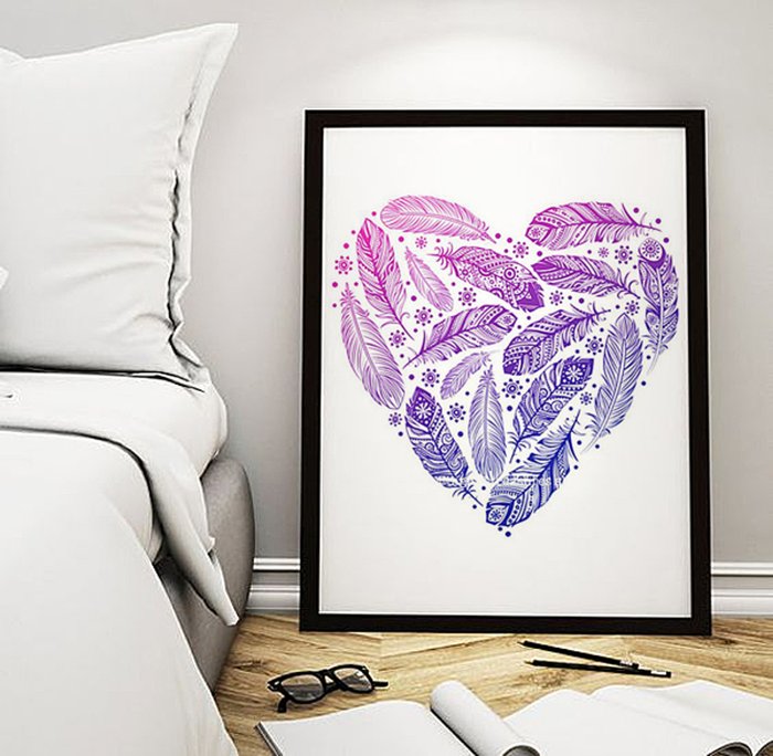Постер "Heart" - купить Принты по цене 2500.0