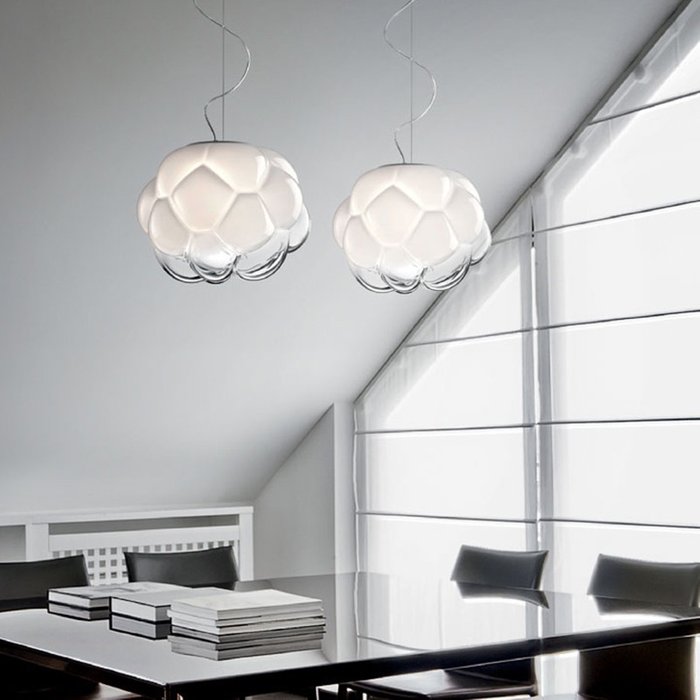 Подвесной светильник Skyerne белого цвета - лучшие Подвесные светильники в INMYROOM