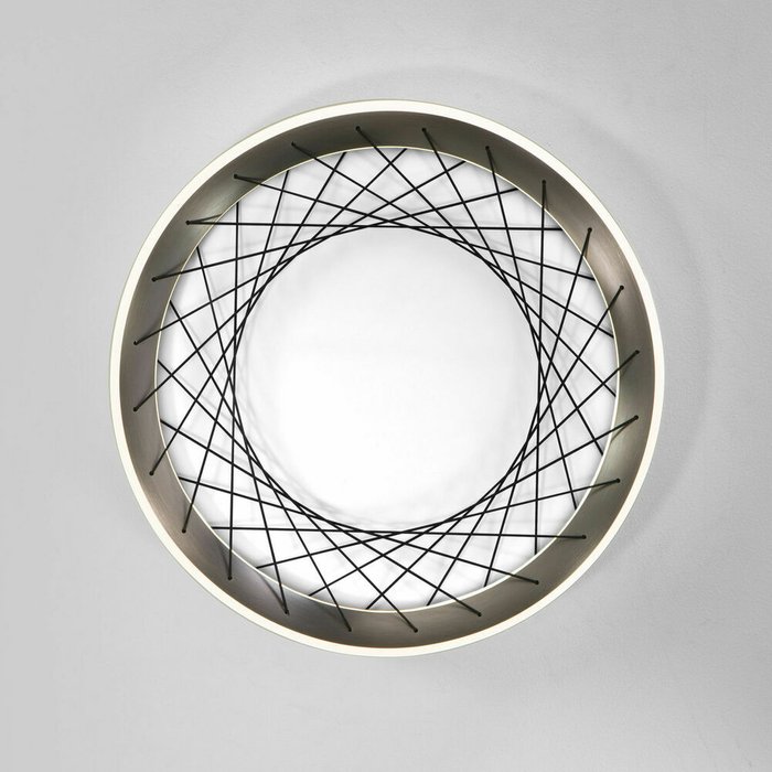 Потолочный светодиодный светильник 40022/1 LED серый Parafe - купить Потолочные светильники по цене 32900.0