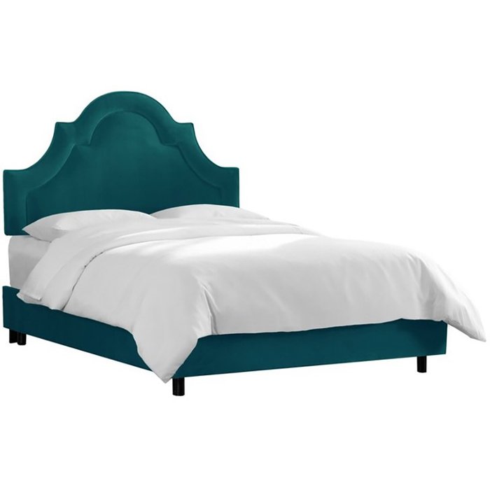 Кровать Kennedy Peacock бирюзового цвета 180х200
