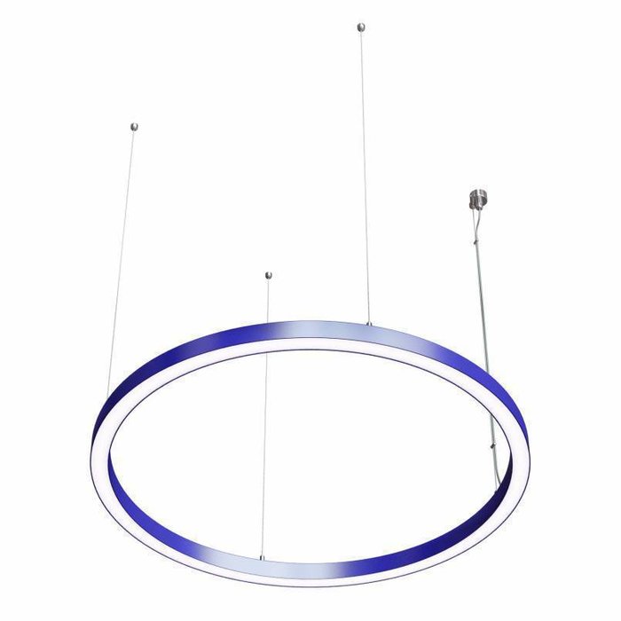 Подвесной светильник Ring синего цвета