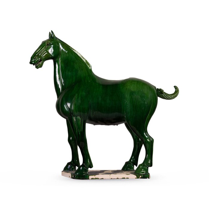 Статуэтка конь Gezellig темно-зеленого цвета