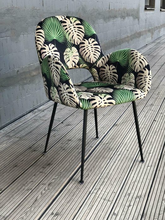 Стул Тиффани зелено-бежевого цвета - купить Обеденные стулья по цене 5900.0