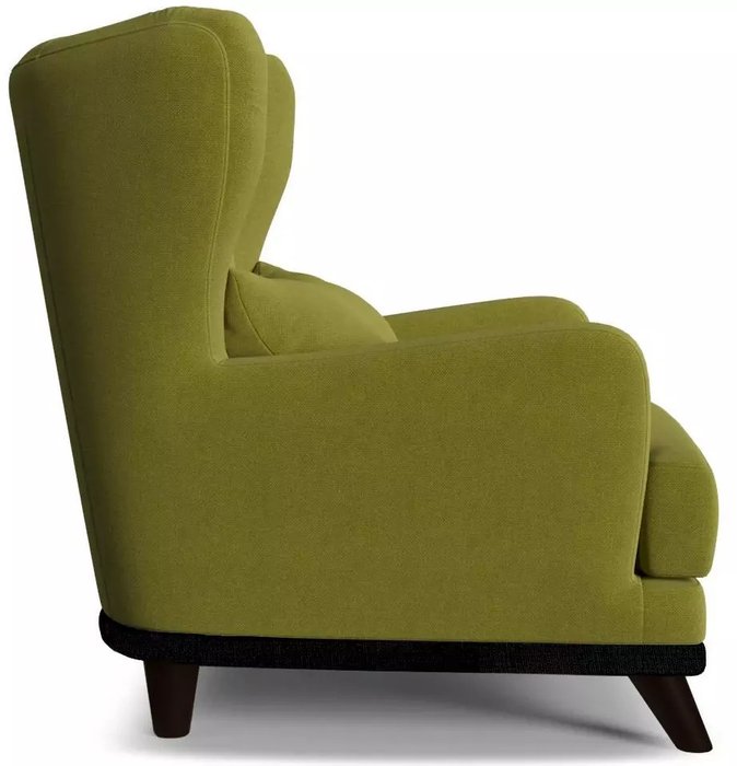 Кресло Роберт дизайн 1 зеленого цвета - лучшие Интерьерные кресла в INMYROOM