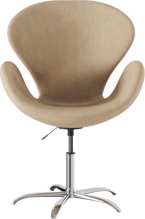 Кресло Эмилия бежевого цвета - лучшие Интерьерные кресла в INMYROOM