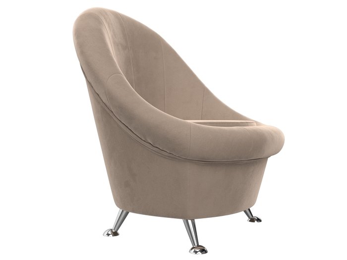 Кресло Амелия бежевого цвета - лучшие Интерьерные кресла в INMYROOM