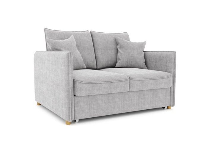 Диван-кровать Хэмптон серого цвета - купить Прямые диваны по цене 83900.0
