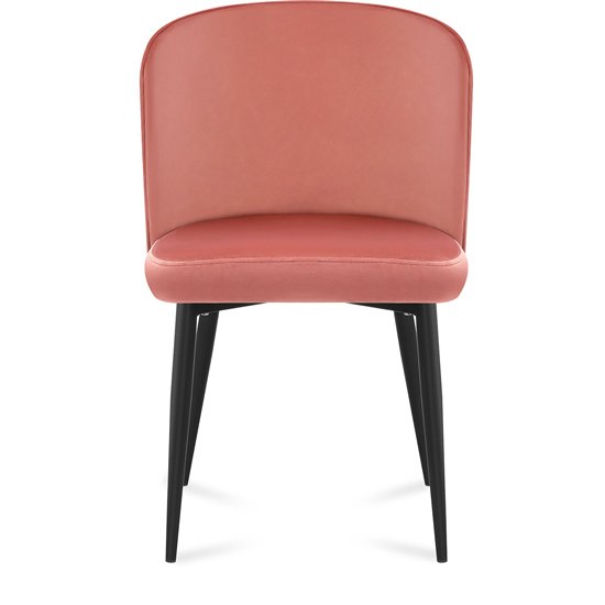 Стул Bairon кораллового цвета - купить Обеденные стулья по цене 10590.0