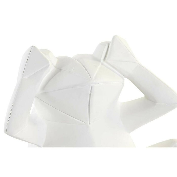 Декоративная фигура DKD Home Decor 18,5 x 13 x 17,8 cm Белый Лягушка (3 штук) - купить Фигуры и статуэтки по цене 8629.0