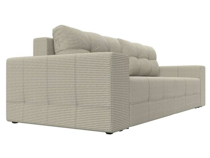 Прямой диван-кровать Перри серо-бежевого цвета - лучшие Прямые диваны в INMYROOM