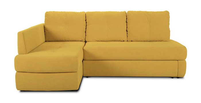 Угловой диван-кровать Арно желтого цвета
