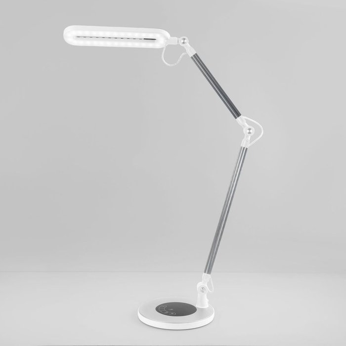 Светодиодная настольная лампа с сенсорным управлением 80420/1 серебристый Modern - лучшие Рабочие лампы в INMYROOM