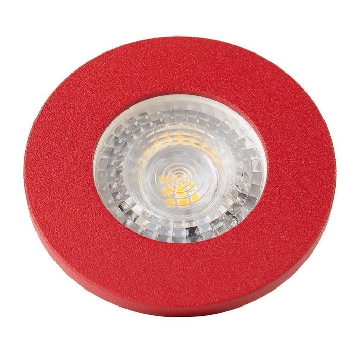 Встраиваемый светильник красного цвета - купить Встраиваемые споты по цене 1184.0