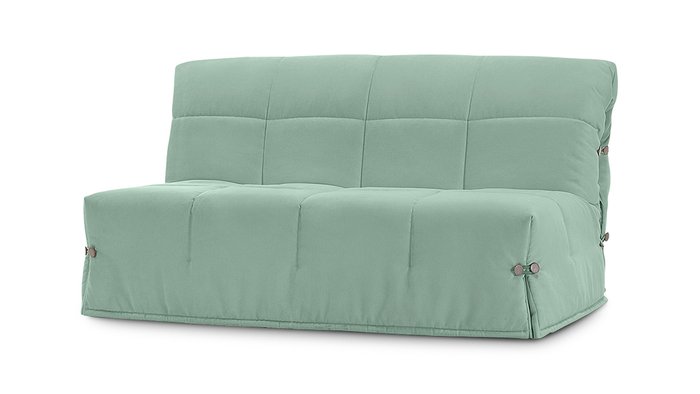 Диван-кровать Корона L мятного цвета  - купить Прямые диваны по цене 72700.0