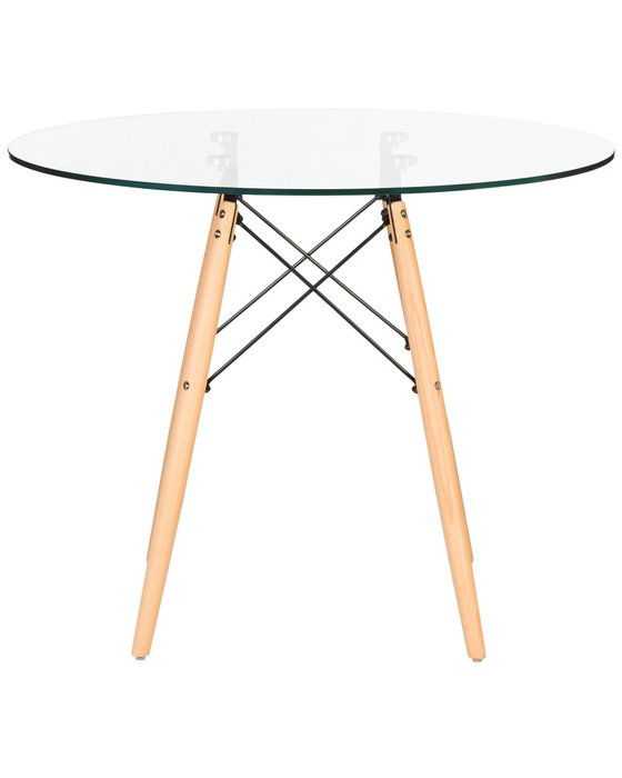 Стол обеденный Chelsea со стеклянной столешницей - купить Обеденные столы по цене 9080.0