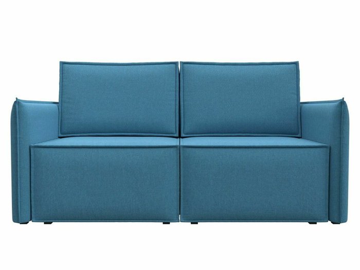 Диван-кровать Либерти мини голубого цвета - купить Прямые диваны по цене 49999.0