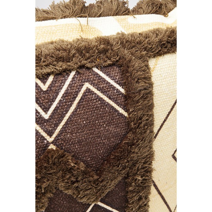 Подушка Wild Life бежево-коричневого цвета - купить Декоративные подушки по цене 11740.0