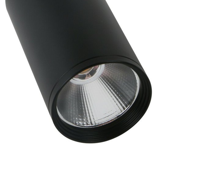 Светильник Фабио черный h20 d5,5 Led 7W (4000K) - купить Накладные споты по цене 1490.0