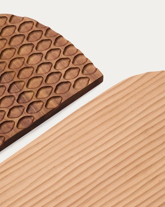 Стеновая панель из четырех частей Trivax бежево-коричневого цвета  - лучшие Декор стен в INMYROOM