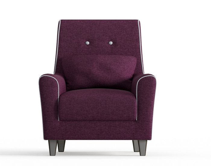 Кресло Мерлин фиолетового цвета - купить Интерьерные кресла по цене 11290.0