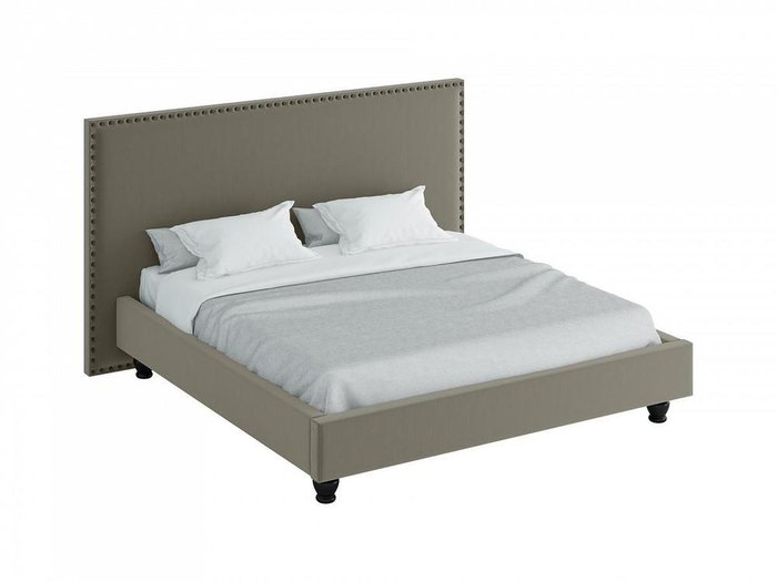 Кровать Blues серого цвета 200x200