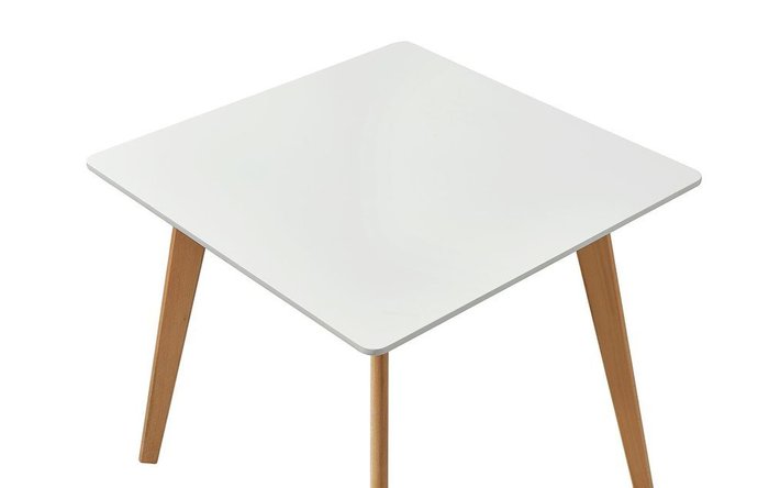 Обеденный стол с белой столешницей - лучшие Обеденные столы в INMYROOM