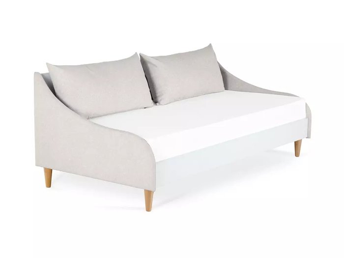 Кровать Rili 90х190 белого цвета - купить Кровати для спальни по цене 30870.0