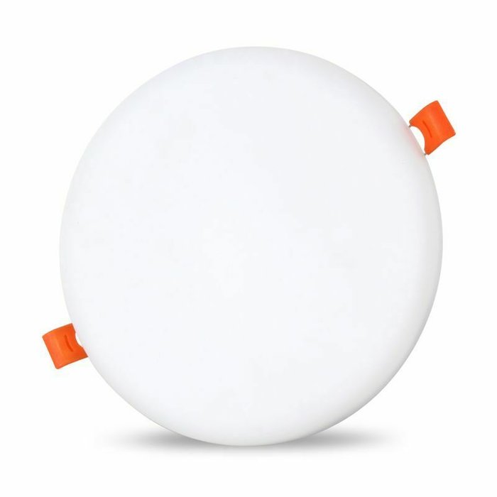 Круглый светодиодный светильник Cloud М белого цвета - купить Встраиваемые споты по цене 870.0