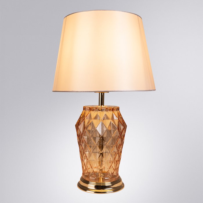 Настольная лампа Murano золотисто-бежевого цвета - купить Настольные лампы по цене 8990.0