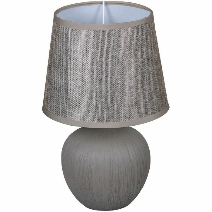 Настольная лампа 98570-0.7-01 light brown (ткань, цвет бежевый) - купить Настольные лампы по цене 1250.0