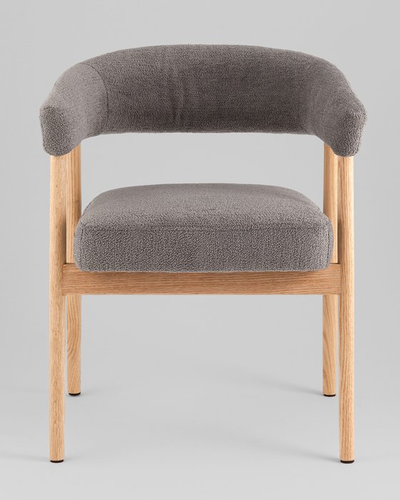 Стул Zubo серого цвета - лучшие Обеденные стулья в INMYROOM Стул Zubo серого цвета - лучшие Обеденные стулья в INMYROOM