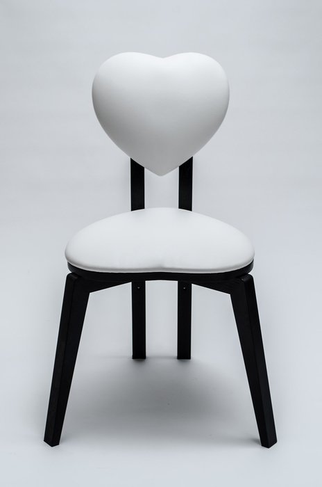 Стул Valentine черно-белого цвета - купить Обеденные стулья по цене 18887.0