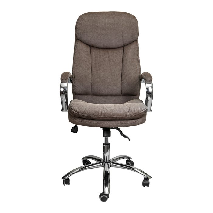Компьютерное кресло Leonardo коричневого цвета - купить Офисные кресла по цене 20010.0