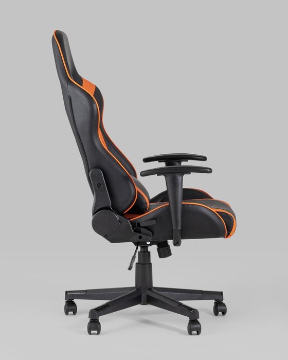 Кресло игровое Top Chairs Impala черно-оранжевого цвета - лучшие Офисные кресла в INMYROOM