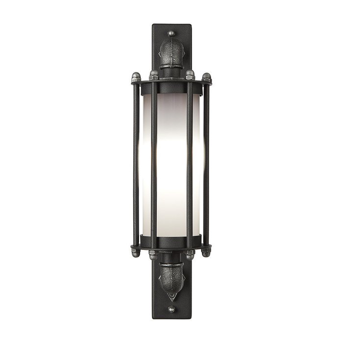 Уличный настенный светильник Лофт черного цвета - лучшие Настенные уличные светильники в INMYROOM