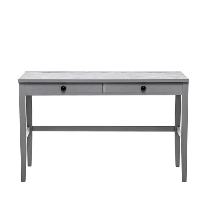 Стол письменный Мира серого цвета - лучшие Письменные столы в INMYROOM