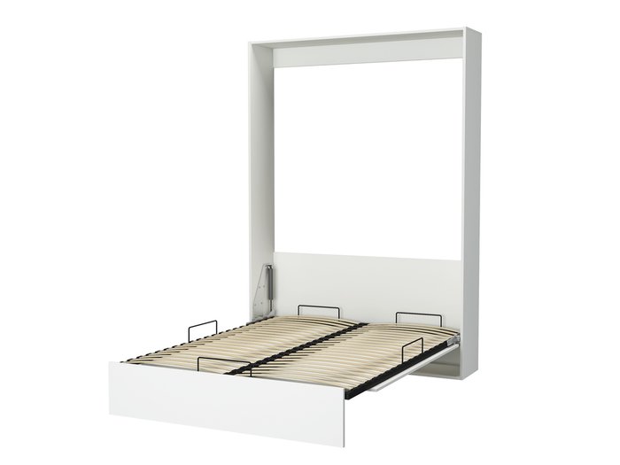 Шкаф-кровать Studio 140х200 белого цвета Шкаф-кровать Studio 140х200 белого цвета
