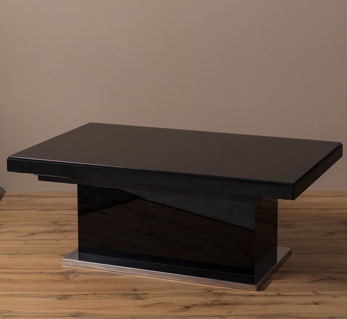 Стол-трансформер Space черного цвета - купить Обеденные столы по цене 70990.0