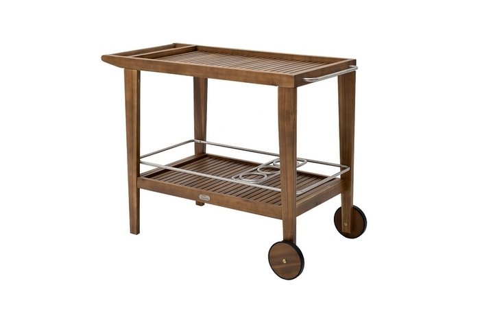 Стол сервирочный Mona бежевого цвета Стол сервирочный Mona бежевого цвета