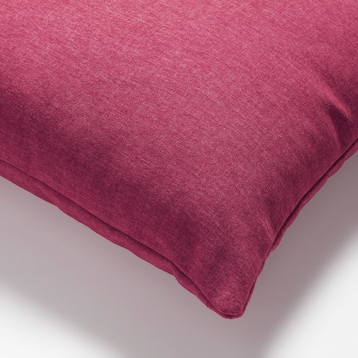 Чехол для декоративной подушки Mak бордового цвета - купить Декоративные подушки по цене 2590.0