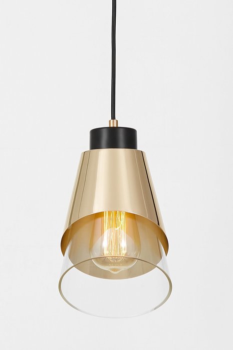 Подвесной светильник Lumina Deco Fabro LDP 7013-1 F.GD+PR - купить Подвесные светильники по цене 3711.0