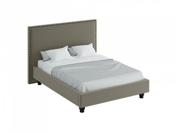 Кровать Blues серого цвета 160x200
