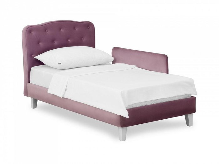 Кровать Candy лилового цвета 80х160 - купить Одноярусные кроватки по цене 28890.0