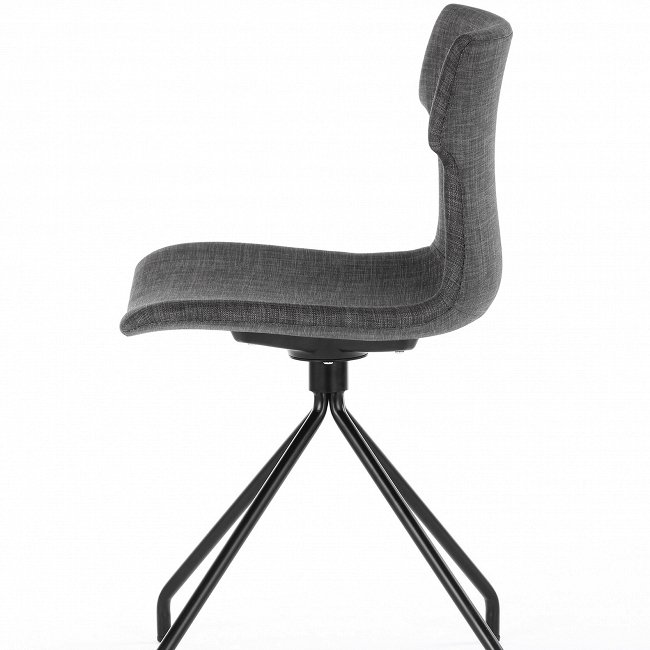 Стул Cove темно-серого цвета - купить Офисные стулья по цене 13493.0