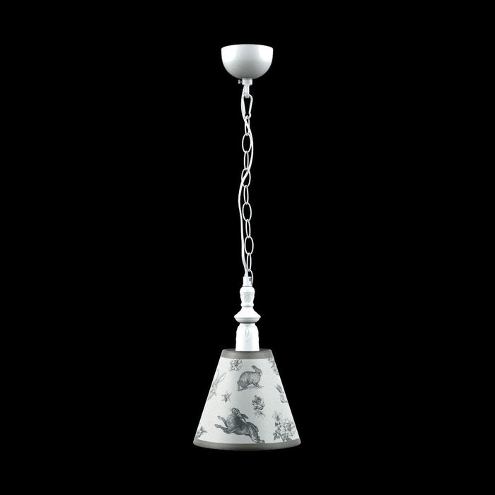 Подвесной светильник Classic с абажуром из ткани - купить Подвесные светильники по цене 1900.0