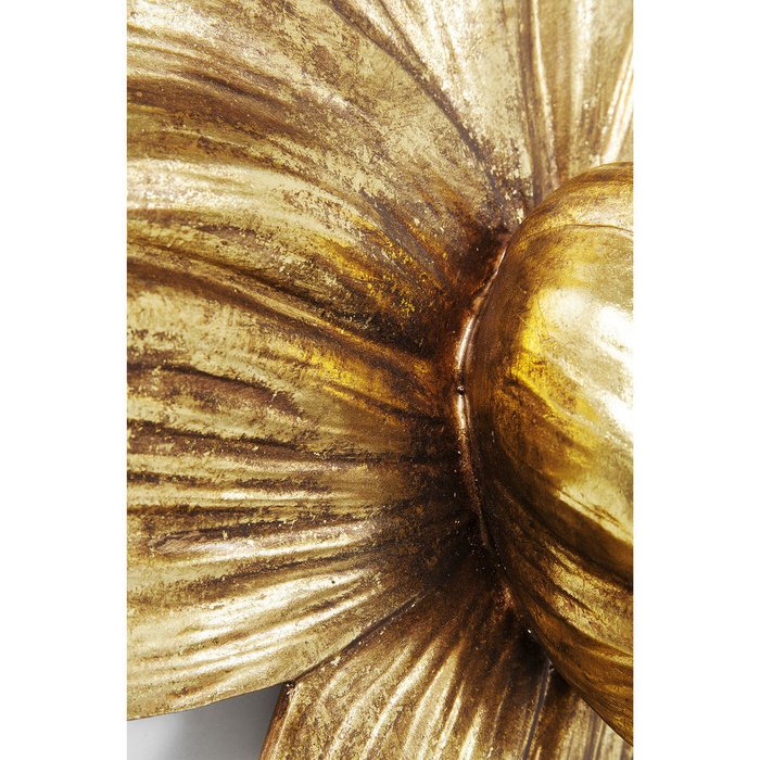 Украшение настенное Orchid золотого цвета - лучшие Декор стен в INMYROOM