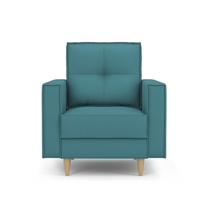 Кресло Otto бирюзового цвета - купить Интерьерные кресла по цене 25000.0