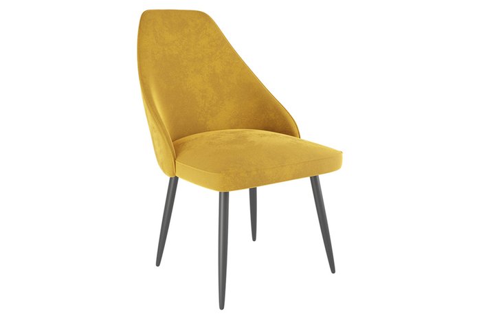 Набор из двух стульев Милан желтого цвета  - купить Обеденные стулья по цене 17490.0