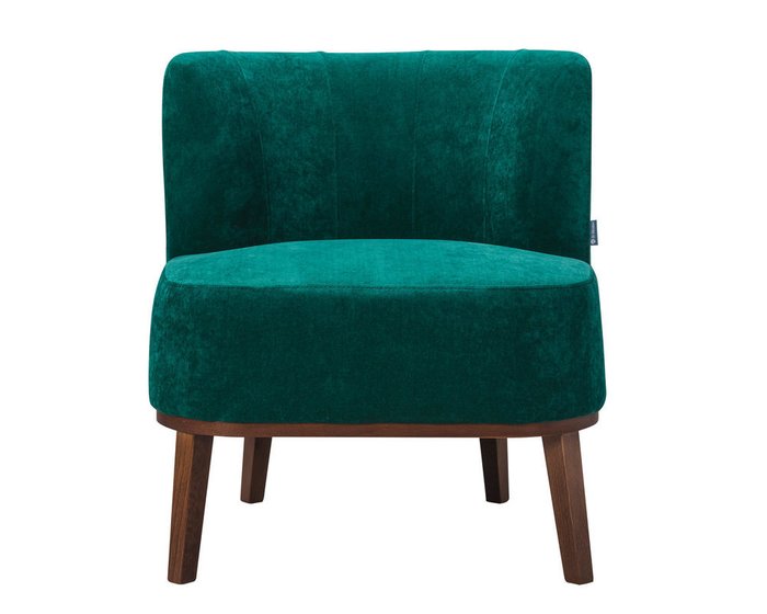 Кресло Шафран зеленого цвета - лучшие Интерьерные кресла в INMYROOM